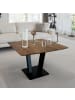 FineBuy Couchtisch in Braun / Akazie / 60x60x40