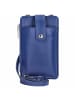 Seidenfelt Medja - Handytasche 18 cm in galactic blue