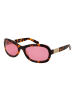 GCDS Unisex Sonnenbrille Oval Braun