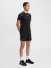 Hummel T-Shirt Hmlblaze Herren in BLACK/POOL BLUE
