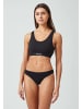 SNOCKS Brazilian Slips aus Bio-Baumwolle Schwarz 3 Stück