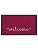 Hanse Home Schmutzfangmatte Cozy Welcome Himbeerrot