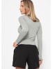 SASSYCLASSY Langarmshirt in Grau
