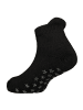 Yalion 3er-Set Yalion Baby Kurzsocken mit Stern-Stoppern weich & rutschfest,schwarz