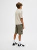 JACK & JONES Junior Loose Fit Shorts in Dusty Olive