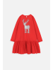 Coccodrillo Kleid in rot