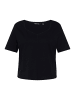 Ulla Popken Shirt in schwarz