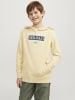 JACK & JONES Junior Kapuzenpullover in Italian Straw