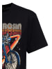 King Kerosin King Kerosin Print T-Shirt Wild & Free in schwarz