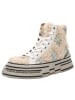 Rebecca White Sneaker High in beige
