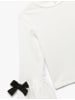 KOTON BLUSE LS in Ekru