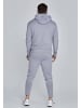 SikSilk Kapuzenpullover Essentials Poly in Grey