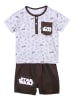 Star Wars 2tlg. Outfit T-Shirt & Shorts Star Wars in Grau-Braun