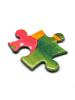 Mr. & Mrs. Panda Puzzle Fuchs Ballerina Design mit Spruch in Weiß