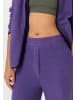 Hessnatur Fleece-Hose in violett