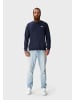 OLDSKULL Sweatshirt Basic Osk in Navy