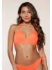 Linga Dore Linga Dore Triangel Bikini top in Hot coral