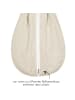 Alvi Kugelschlafsack Mäxchen Light - Volant - in beige