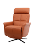 MCW Relaxsessel L10 mit Liegefunktion drehbar, Terracotta-braun
