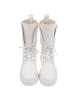 Ital-Design Stiefelette in Weiß