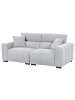 Beliani 3-Sitzer Sofa FAUSKAN in Blau - (W) 203 x (H) 84 x (L) 96 cm