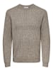 ONLY & SONS Strickpullover in Vintage Khaki