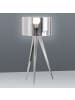 näve Stehleuchte "TRIPOD" in chrome - (L)28 cm x (B)28 cm x (H)61.5 cm