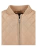Urban Classics Urban Classics Damen Ladies Diamond Quilt Nylon Jacket in unionbeige