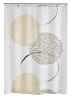 RIDDER Duschvorhang Textil Sophie beige 180x200 cm