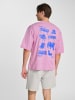 Hummel T-Shirt Hmloversized Lebensstil Erwachsene in PASTEL LAVENDER