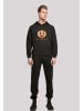 F4NT4STIC Basic Hoodie Red Nose Weihnachten in schwarz