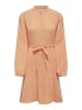 ONLY Kleid in Orange Chiffon