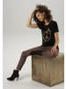 Aniston CASUAL T-Shirt in schwarz-goldfarben