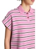 Marc O'Polo DENIM Gestreiftes Poloshirt wide in Light Pink