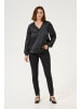 Kaffe Ärmellose Bluse KAluna Regular fit in Black/Steeple Gray Dot