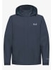 Jack Wolfskin Regenjacke in blau