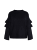 usha WHITE LABEL Damen Pullover in Schwarz