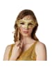 tectake Elegante Stabmaske in Einheitsgröße, gold