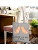 Mr. & Mrs. Panda Shopping Bag Capybara Liebe mit Spruch in Light Grey