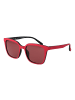 Gant Unisex Sonnenbrille Quadratisch Rot