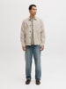 Jack & Jones Overshirt in Silver Lining