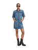 G-Star Raw Biker Kleid faded azura blue