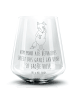 Mr. & Mrs. Panda Longdrinkglas Fuchs Lord mit Spruch in Transparent