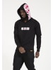 PLUS EIGHTEEN Herren Kapuzenpullover in Schwarz