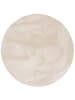 Snapstyle Hochflor-Teppich Livorno Rund in creme