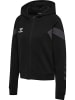 Hummel Hummel Reißverschluss Kapuzenpullover Raglanärmel Hmltravel Damen in BLACK