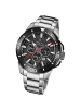 Festina Chronograph-Armbanduhr Festina Chrono Bike silber extra groß (ca. 47mm)