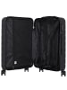 Nowi Bergamo 4 Rollen Trolley 65 cm schwarz