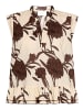 CARTOON Casual-Bluse mit Raffung in Beige/Braun