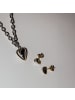LIEBESKIND BERLIN Halskette - Metal Heart in bicolor silber/gold